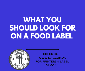 What You Should Look for on a Food Label