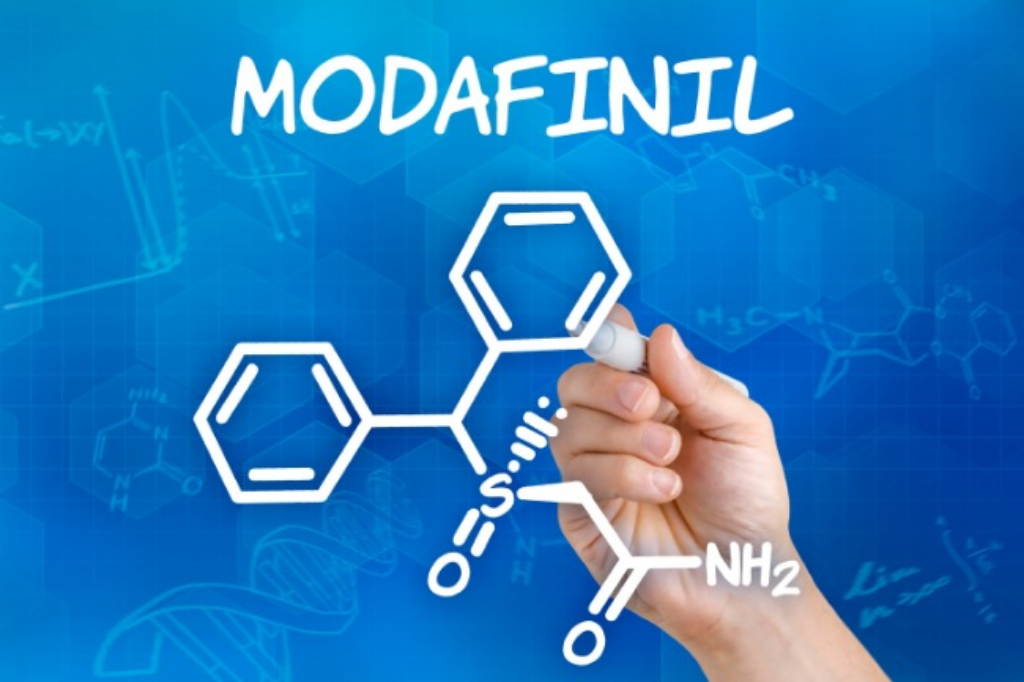 What is the role of modafinil in treating sleep disorders?