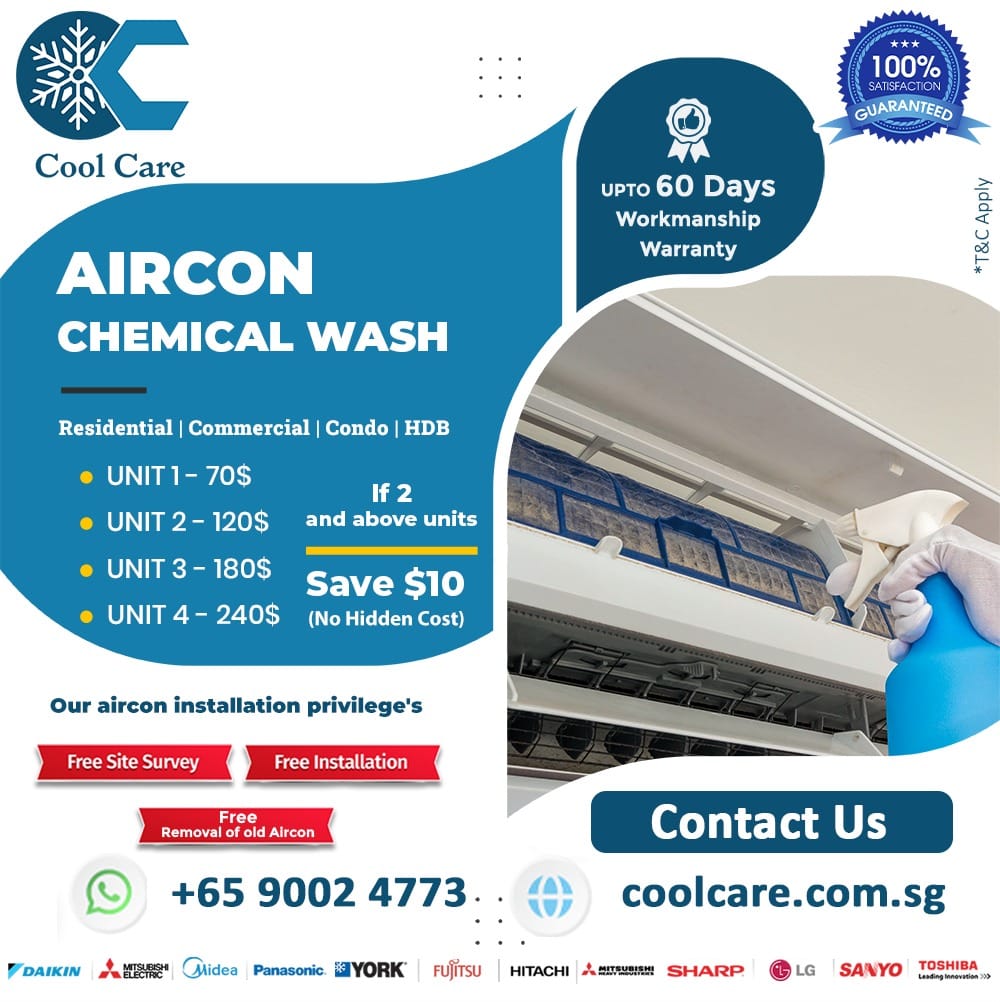 aircon chemical wash